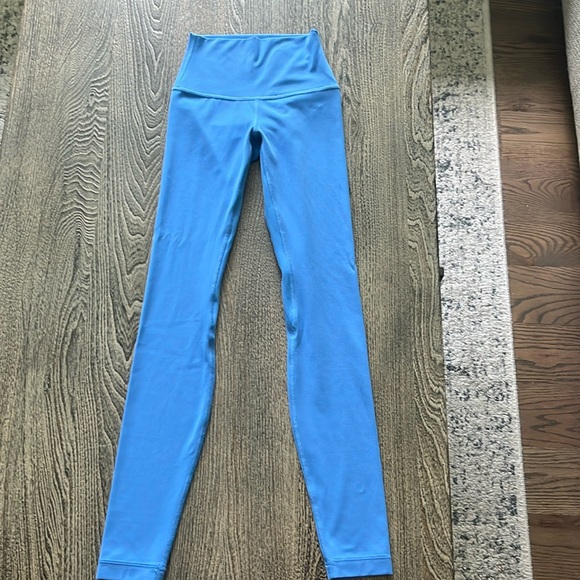 lululemon athletica Pants - Lululemon align high-rise leggings, size- 0, color- sky blue